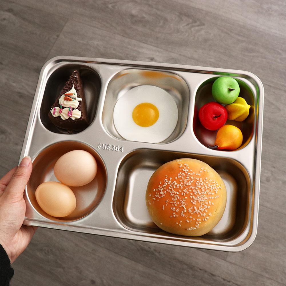 Food Platter Snacks - Rechteckige Snack-Platte für Erwachsene zur Essenskontrolle,