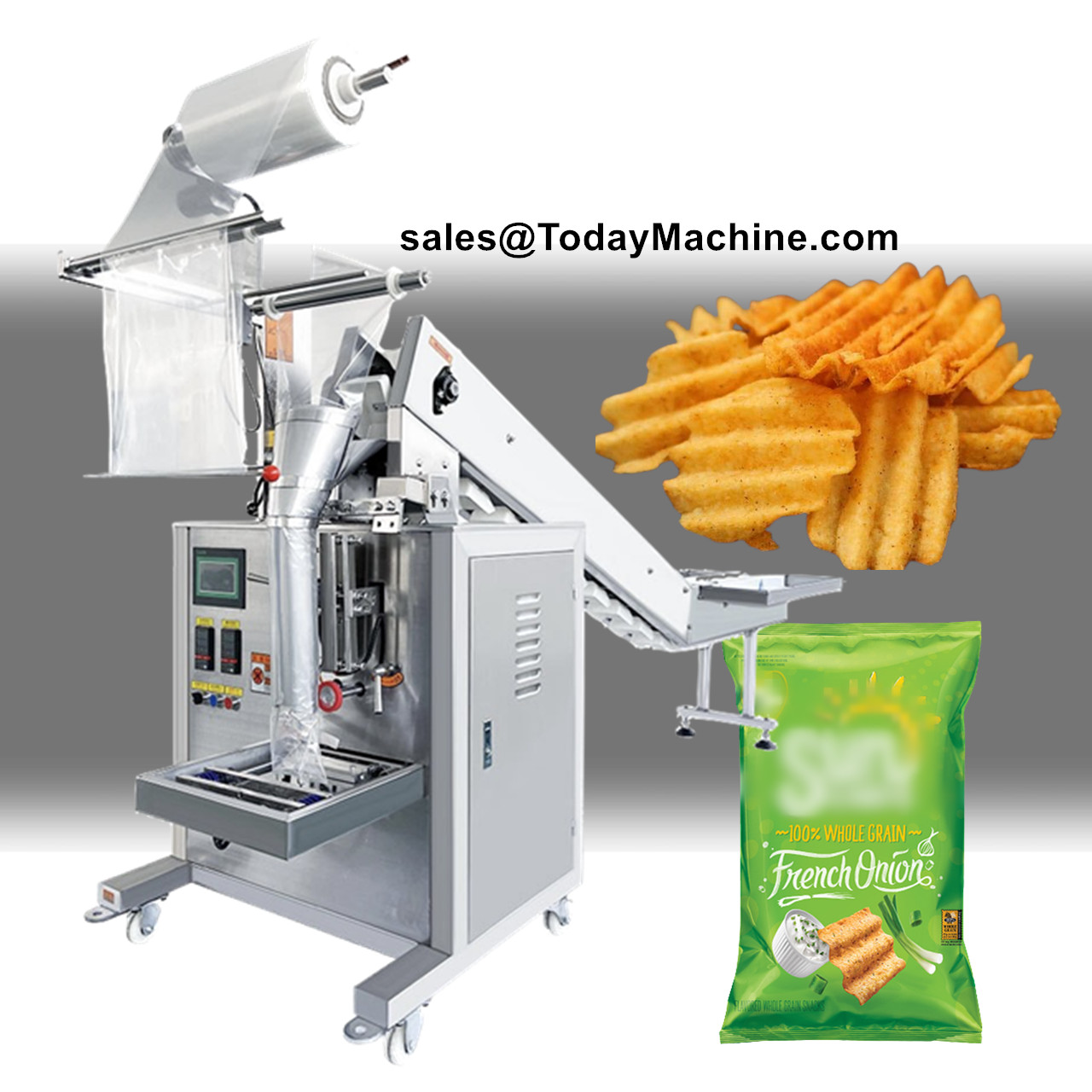 Mixed Seed Snack - Automatische kleine vertikale Ketteneimer-Füllverpackungsmaschine für gemischte