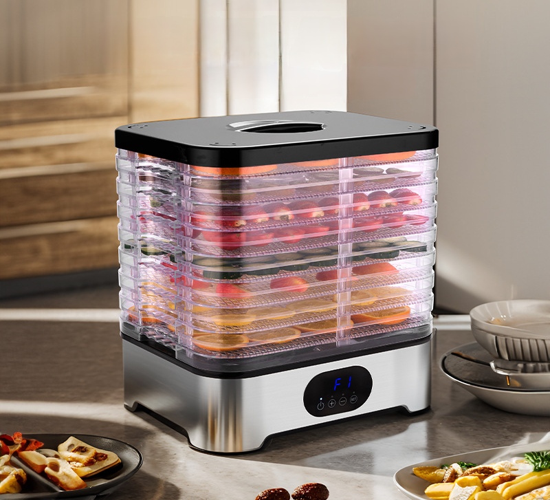 Food Snacks Business Ideas - Intelligenter 110-240V Haushalts- und Gewerbe-Lebensmitteltrockner, Neuartige
