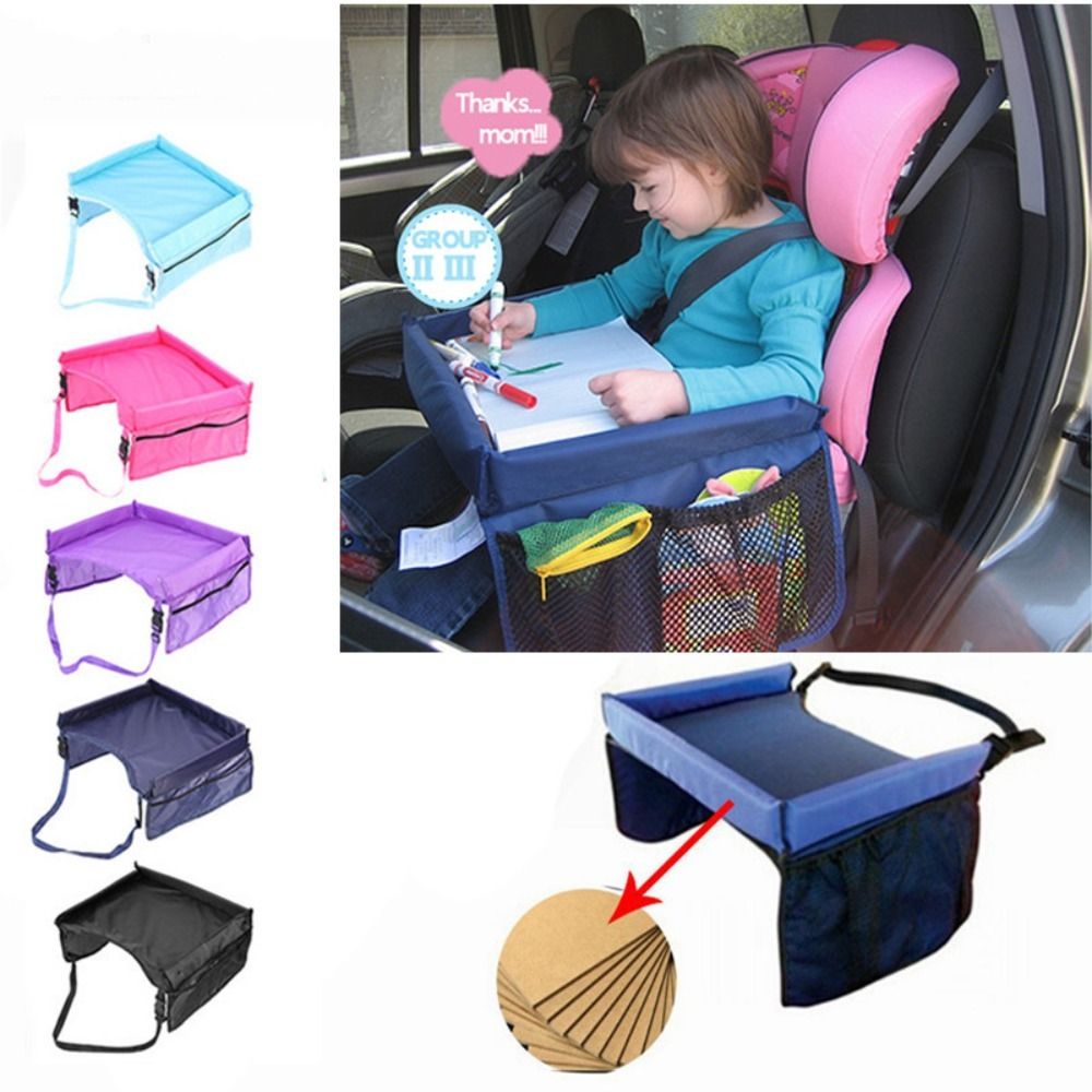 Food Snacks Drawing - Kinder-Tisch für Autositze und Kinderwagen, Essenshalter,