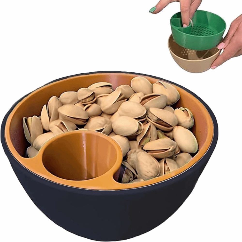 Food Snacks Easy - 3D-gedruckte Nuss- und Samenschale, leicht zu