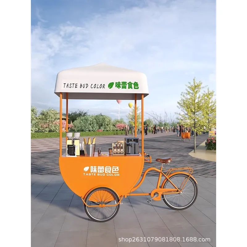 Food With Snacks - Mobiler Imbisswagen für Kaffee, Milchtee, Limonade,