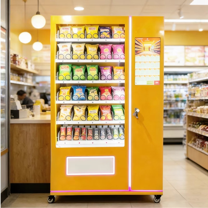 Food With Snacks - Automatischer Snack-Verkaufsautomat Kommerzieller Getränke- und Getränkeautomat