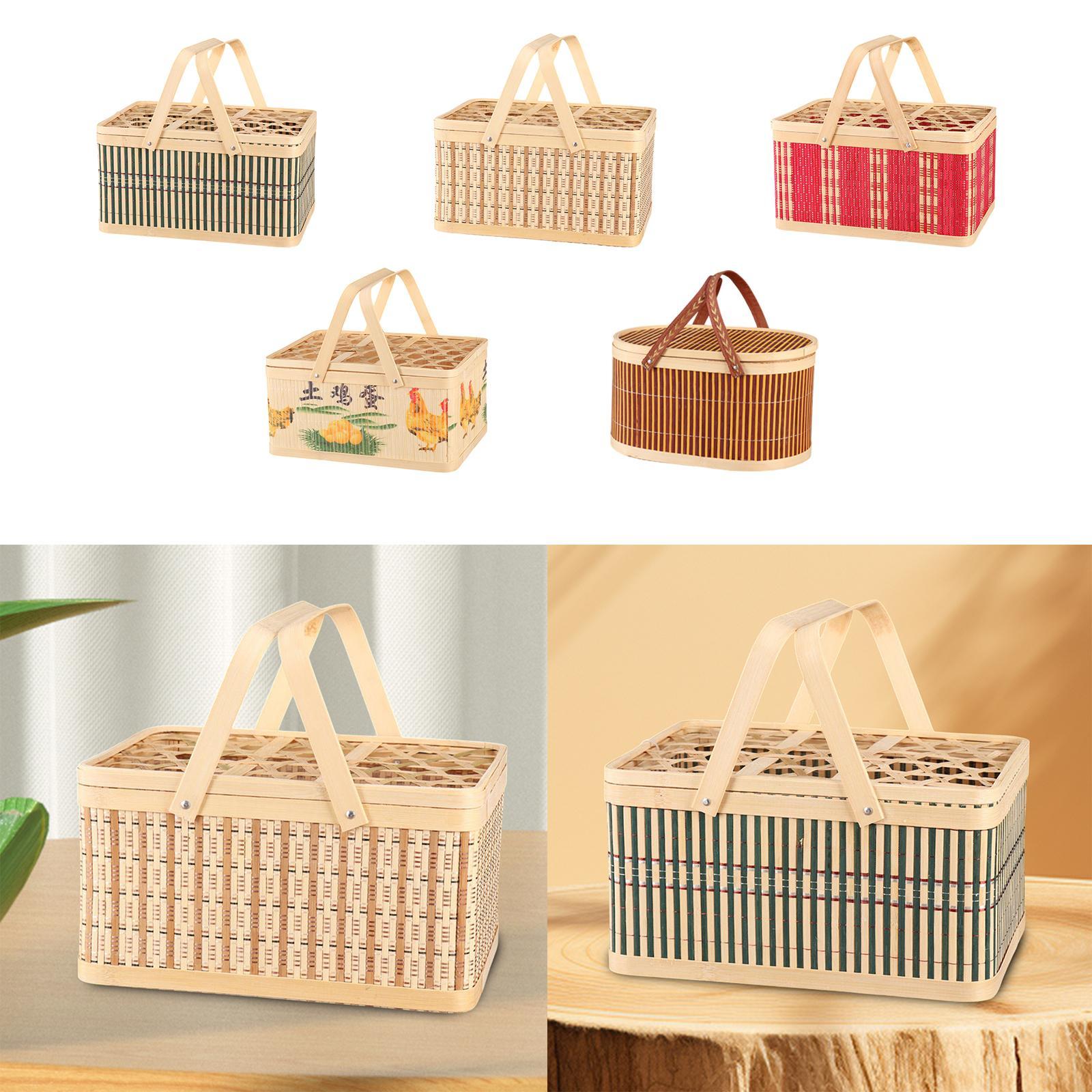Snacks Food Gift Baskets - Blumenkorb, tragbarer Geschenkkorb, tragbarer Obst- und