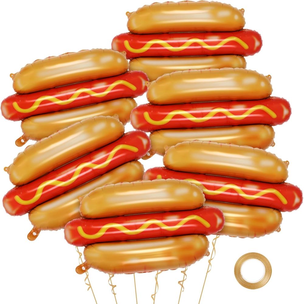 6 Stück Riesige Hot Dog Ballon – Food Giant Snacks Bewertung und Preis