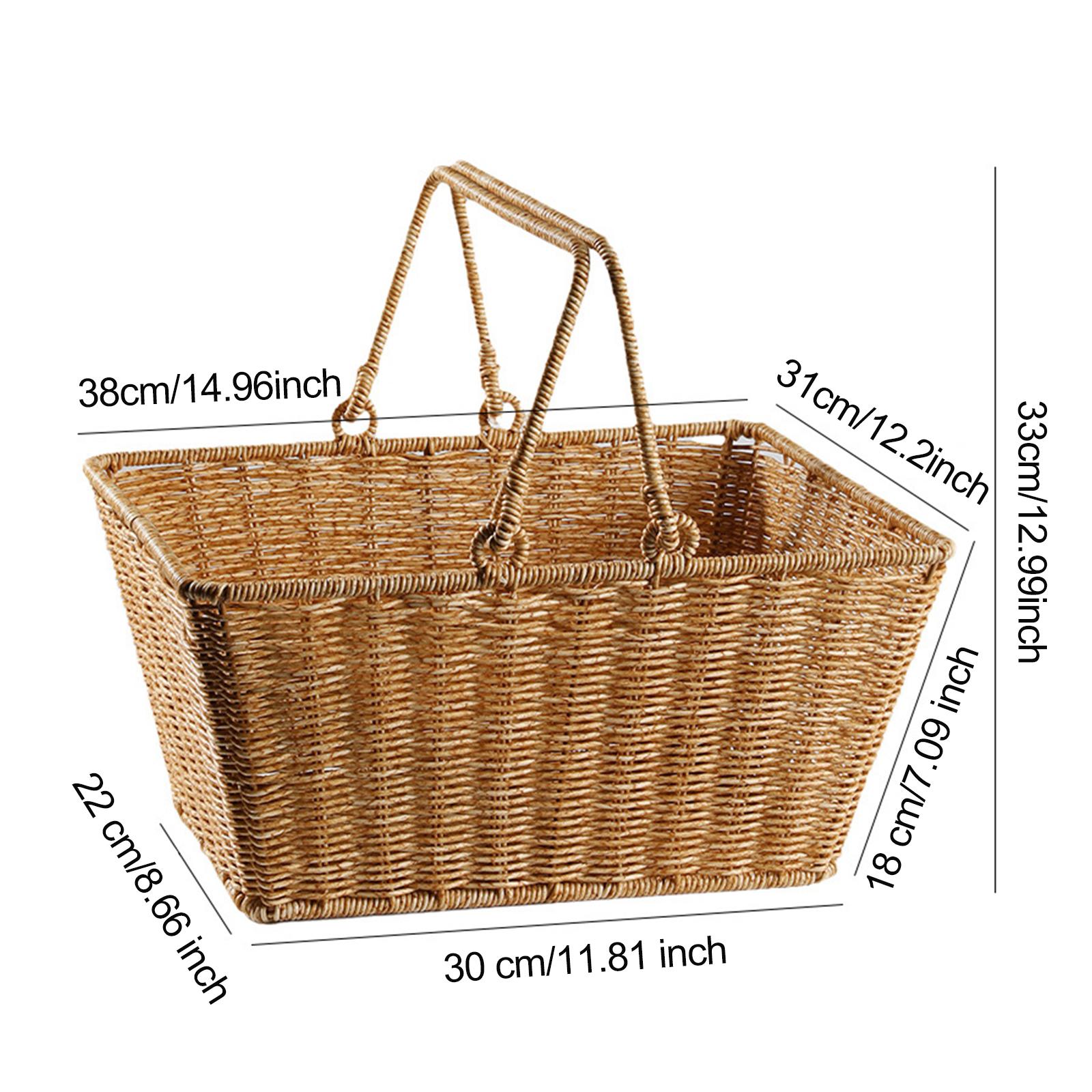 Picknick-Aufbewahrungskorb mit – Snacks Food Gift Baskets Bewertung und Preis