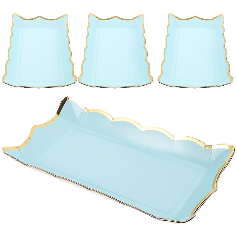 4 stücke Einweg Serviertablett – Food Platter Snacks Bewertung und Preis