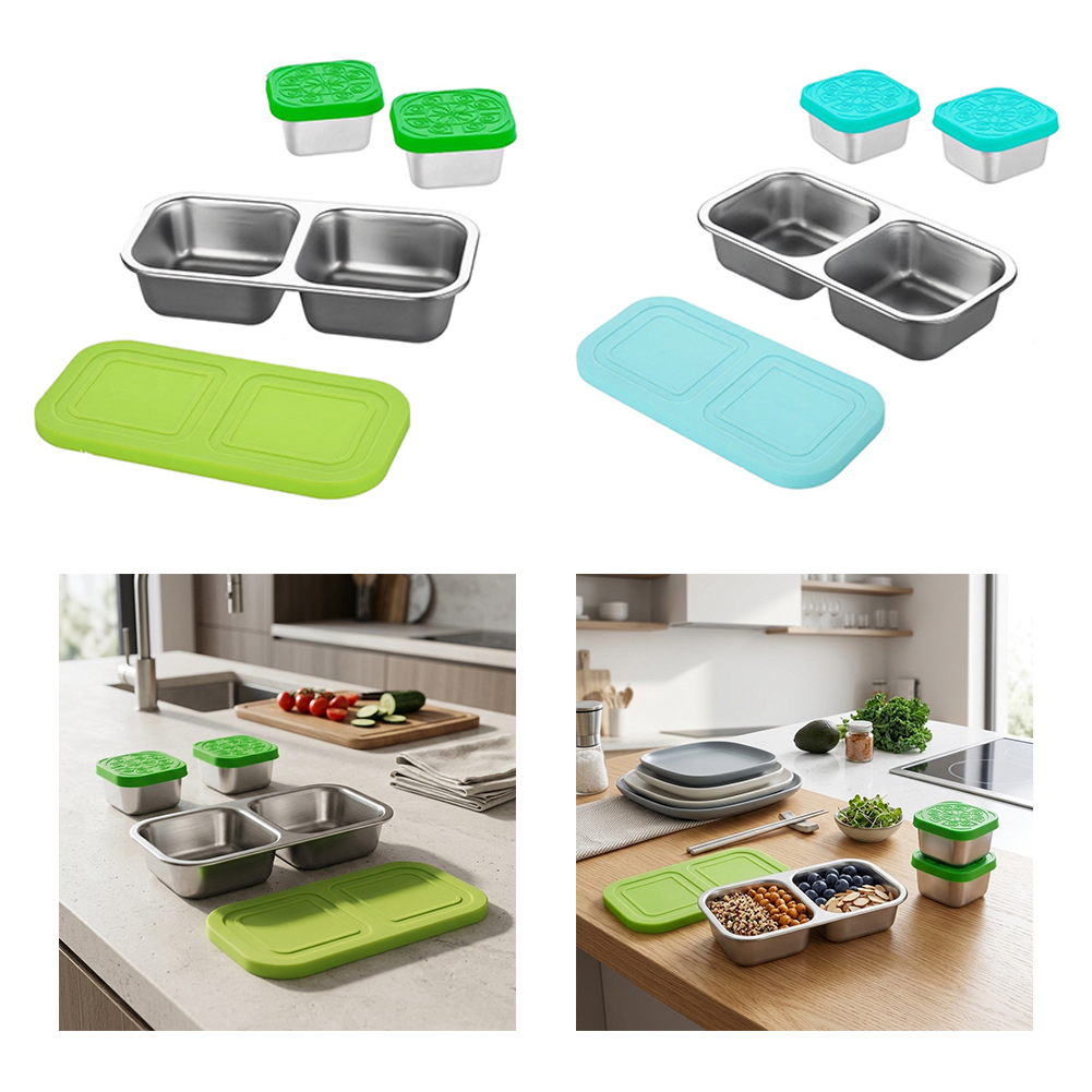 Edelstahl-Snackbehälter - Ausl – Food Snacks Easy Bewertung und Preis