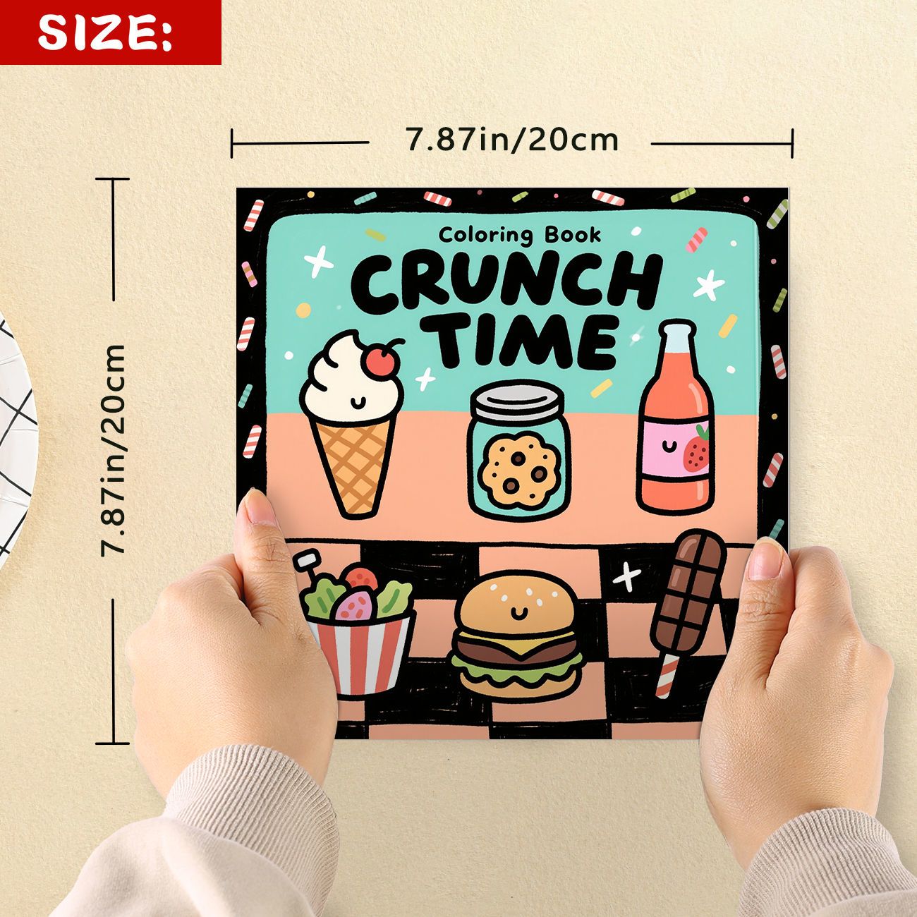 Crunch Time Malbuch: Süße Eisc – Food Snacks Easy Bewertung und Preis
