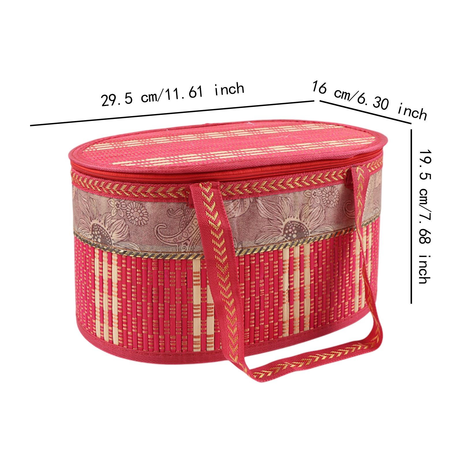 Faltbarer Bambuskorb Lebensmit – Snacks Food Gift Baskets Bewertung und Preis