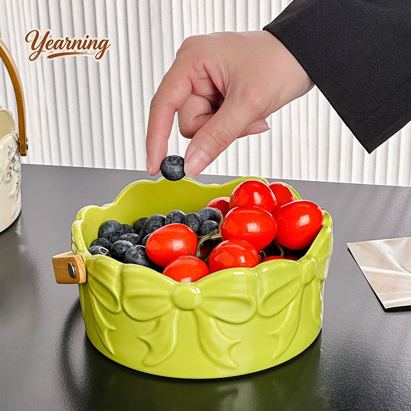 Hochwertiger Keramik-Obstkorb  – Snacks Food Gift Baskets Bewertung und Preis