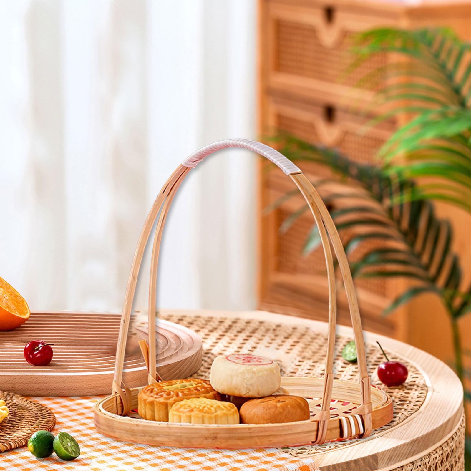 Gewebter Bambus-Snackständer,  – Snacks Food Gift Baskets Bewertung und Preis