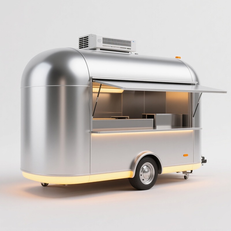 Mobiler Snack-Wagen mit Rädern – Food Snacks Easy Bewertung und Preis