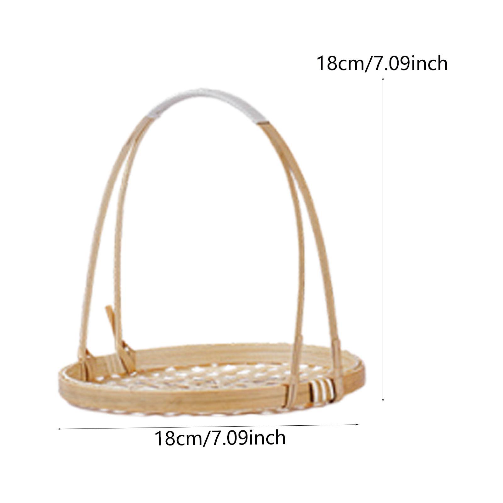 Bambus-Geflochtener Snack-Orga – Snacks Food Gift Baskets Bewertung und Preis
