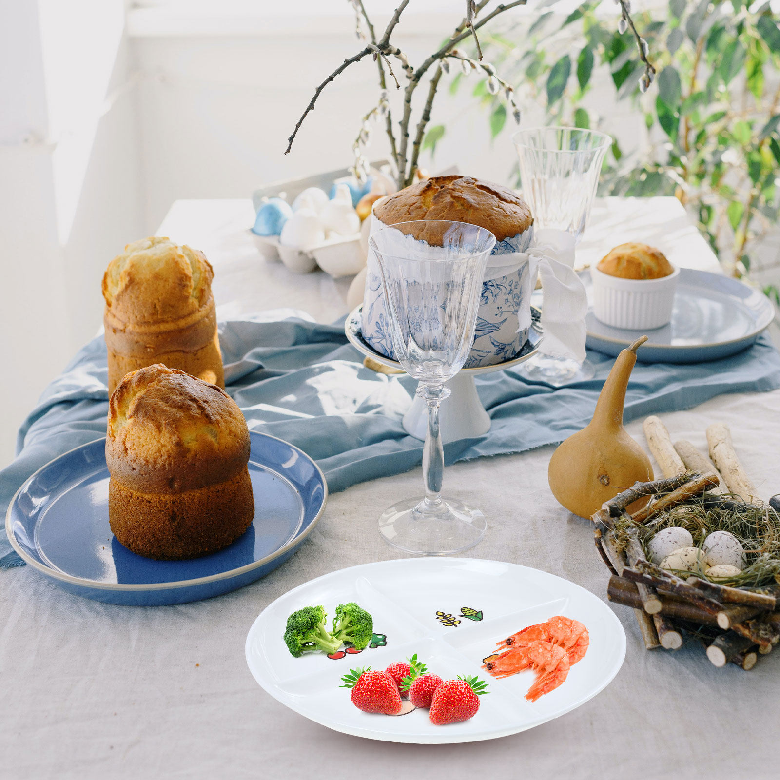 Mehrfach unterteilte Essenssch – Quality Food Snacks Bewertung und Preis