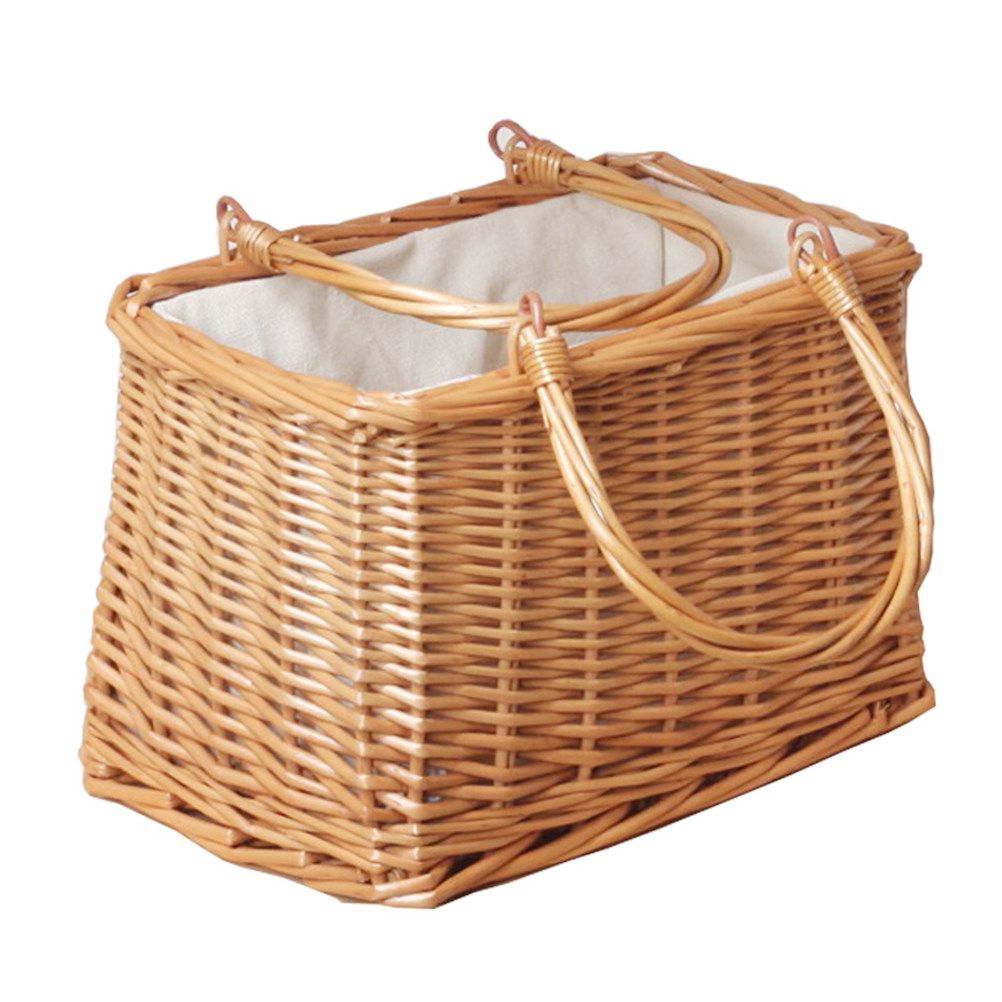 1 Stück Weidenkorb, tragbarer  – Snacks Food Gift Baskets Bewertung und Preis
