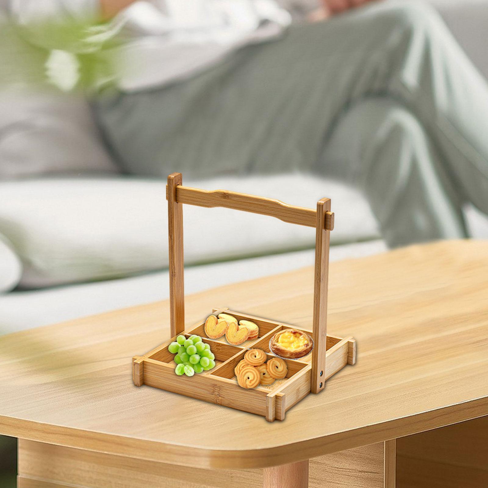 Bambus-Nüsse-Teller, Tablett,  – Food Platter Snacks Bewertung und Preis