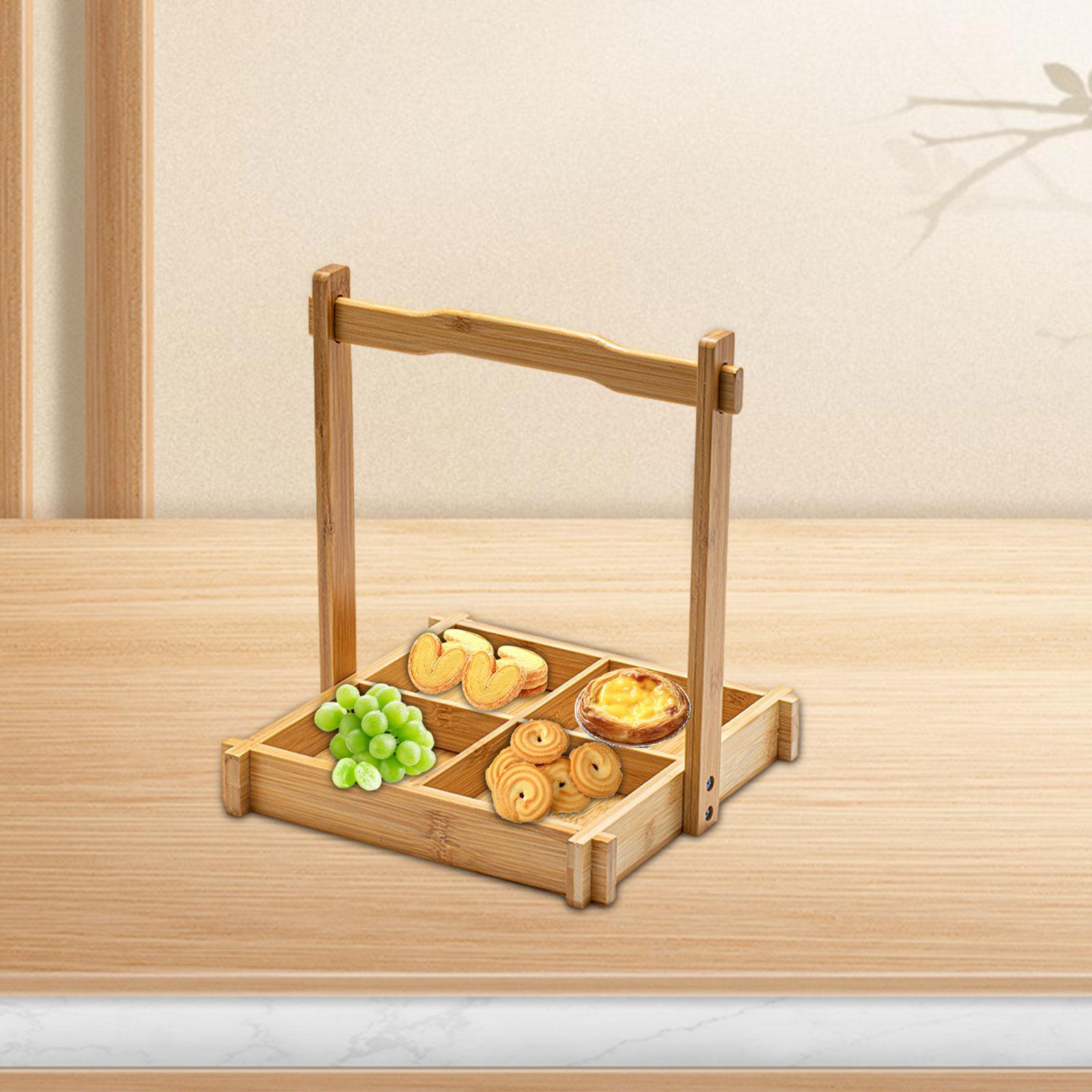 Bambus-Nüsse-Teller, Tablett,  – Food Platter Snacks Bewertung und Preis