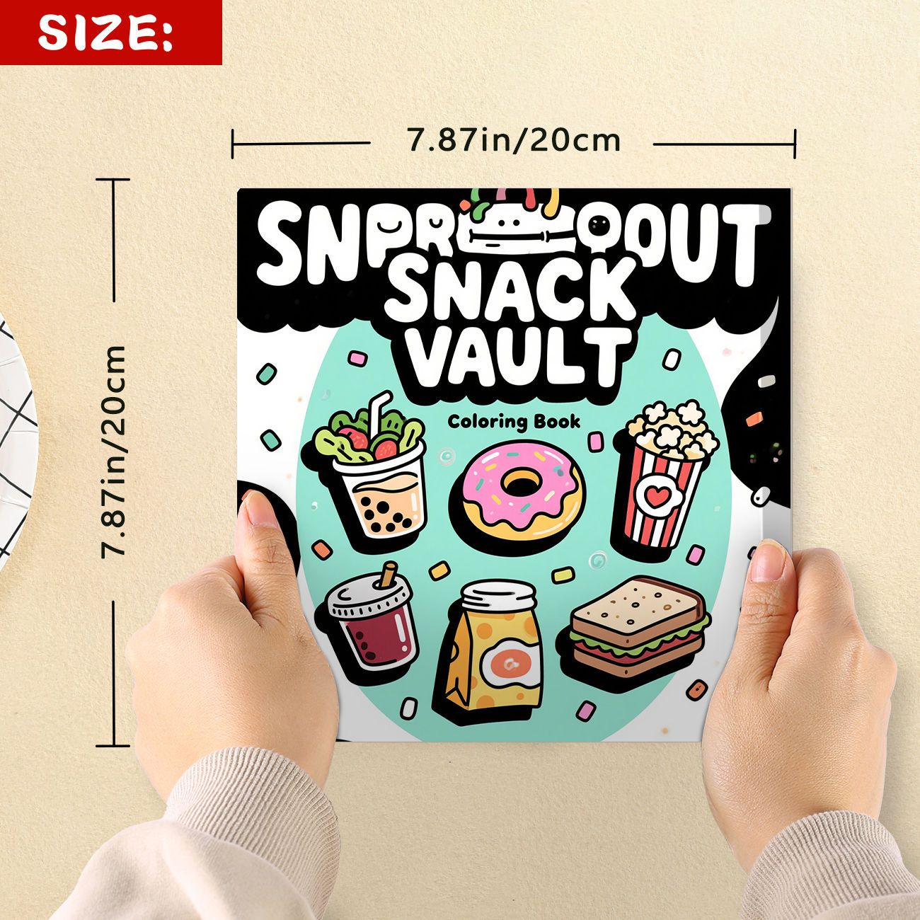 Snproout Snack Vault Malbuch N – Food Snacks Drawing Bewertung und Preis
