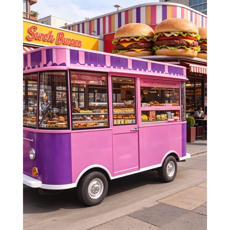 Hochwertiger Food Truck Anhäng – Quality Food Snacks Bewertung und Preis