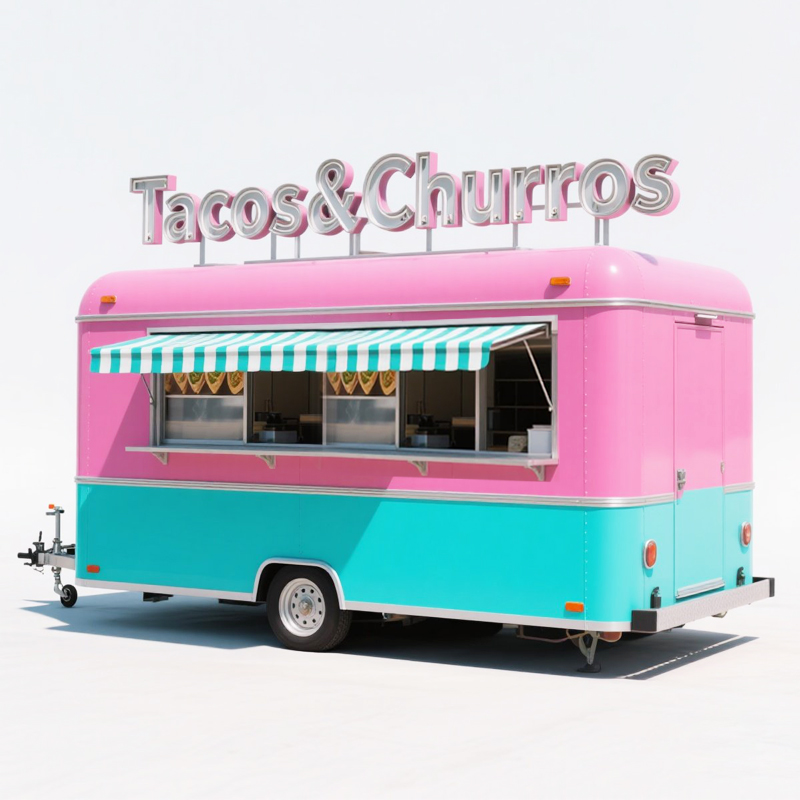 Hochwertiger Food Truck Anhäng – Quality Food Snacks Bewertung und Preis