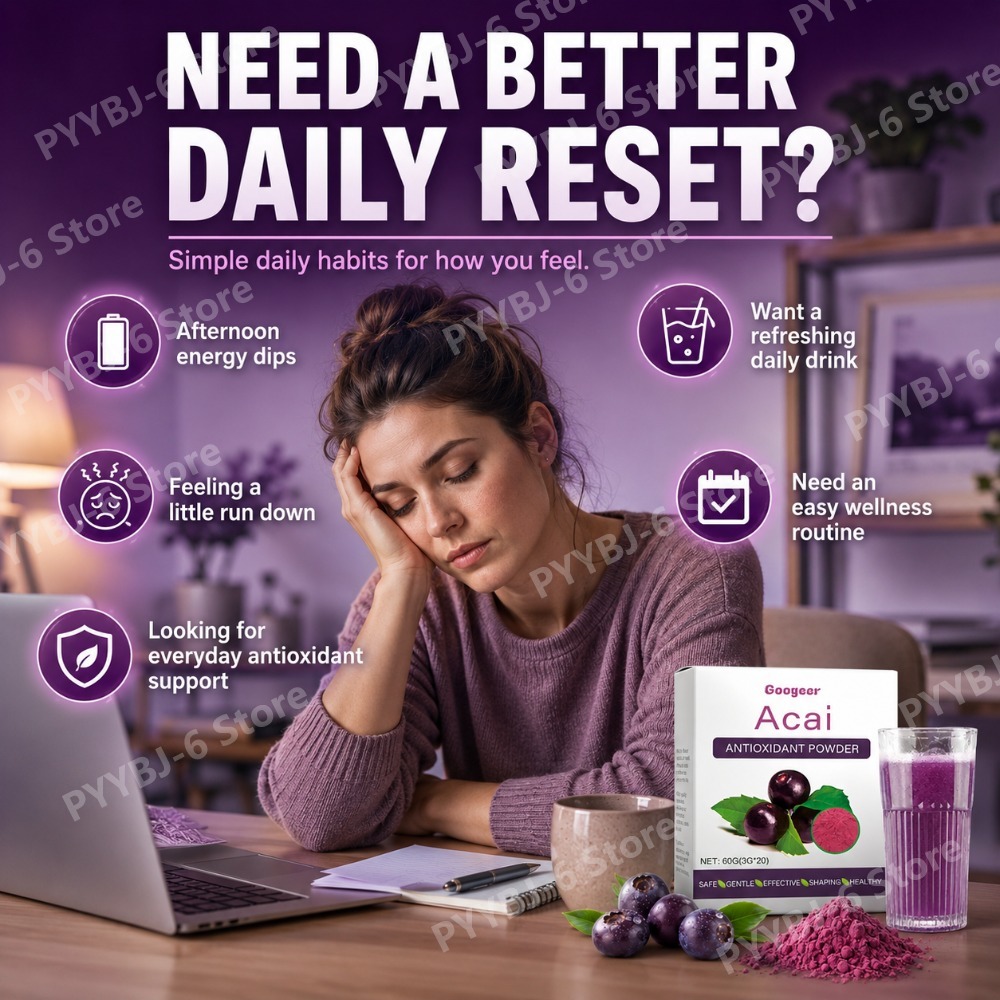 Acai Antioxidantien-Pulver 60g – Food Snacks To Eat Bewertung und Preis
