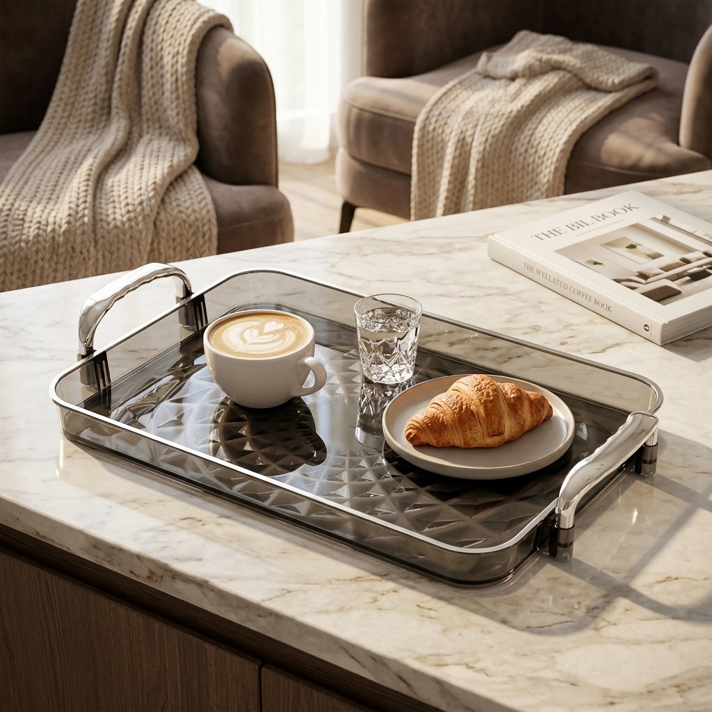 Transparente Kunststoff-Servie – Food Platter Snacks Bewertung und Preis