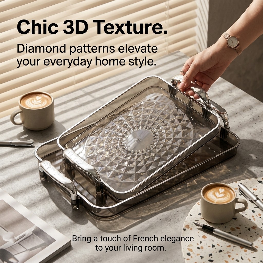 Transparente Kunststoff-Servie – Food Platter Snacks Bewertung und Preis