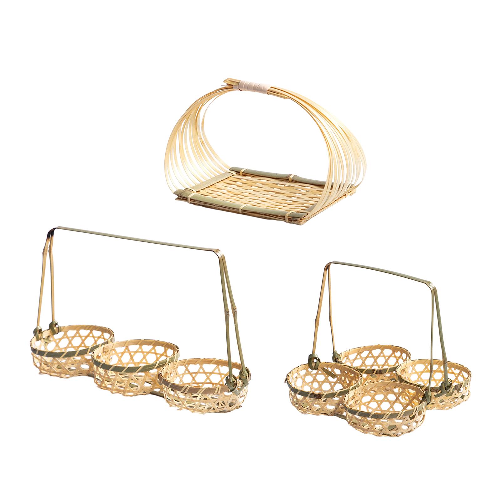 Geflochtener Picknickkorb aus  – Snacks Food Gift Baskets Bewertung und Preis