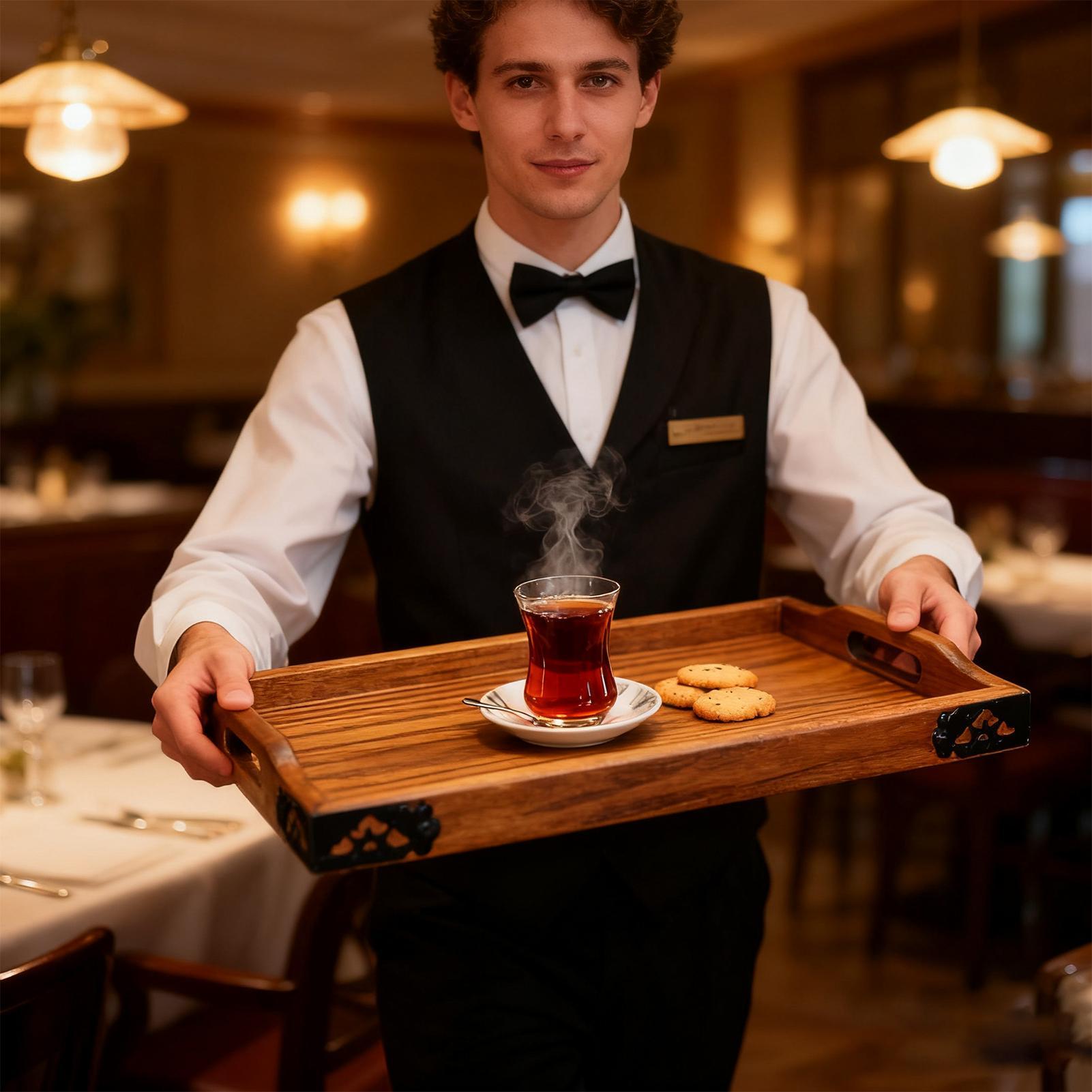 Serviertablett aus Holz mit Gr – Food Platter Snacks Bewertung und Preis