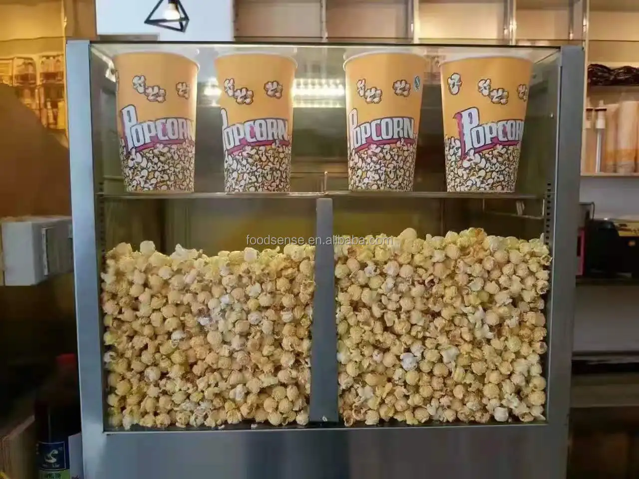 Kommerzieller Popcorn-Isolieru – Food With Snacks Bewertung und Preis